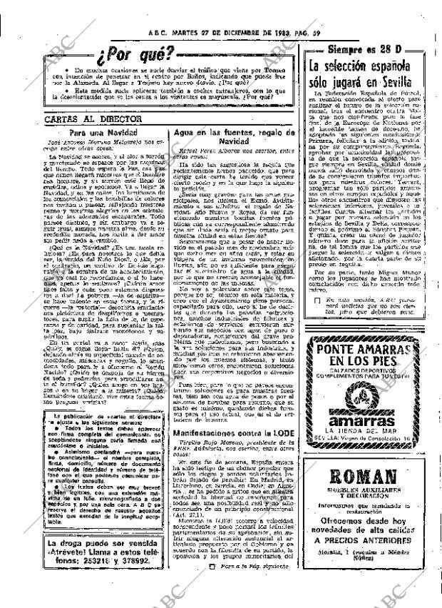 ABC SEVILLA 27-12-1983 página 59