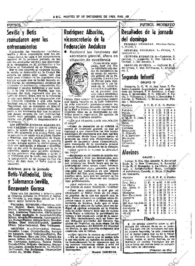ABC SEVILLA 27-12-1983 página 68