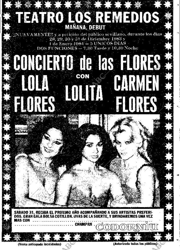 ABC SEVILLA 27-12-1983 página 99