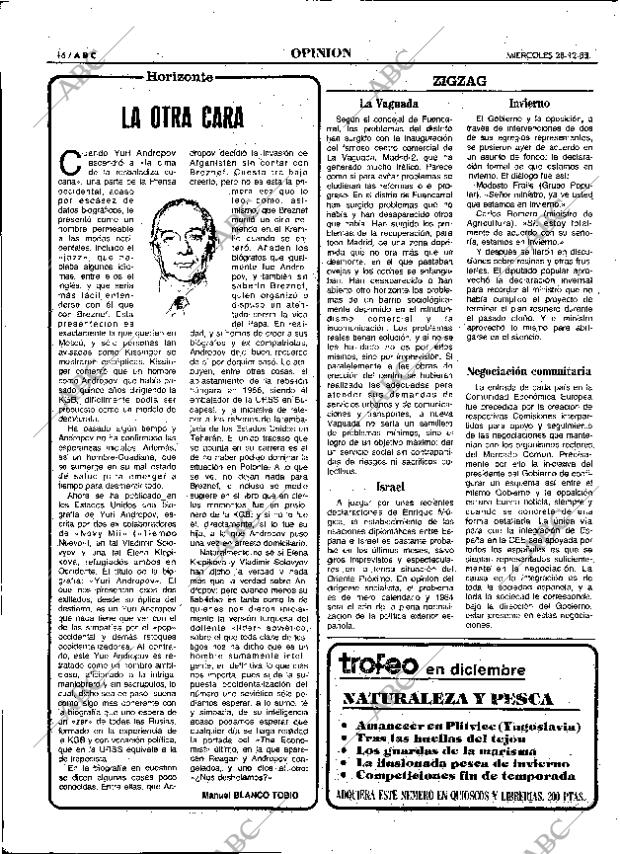 ABC MADRID 28-12-1983 página 16