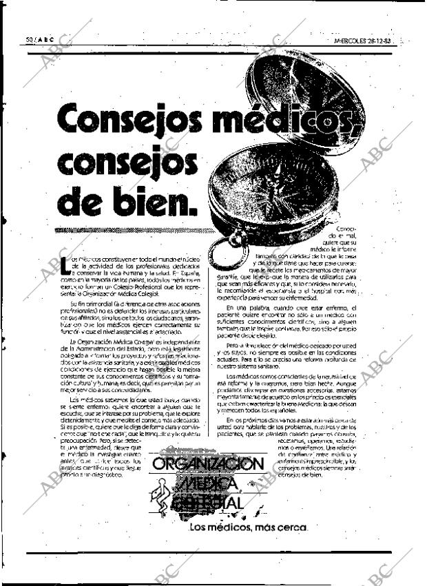 ABC MADRID 28-12-1983 página 50