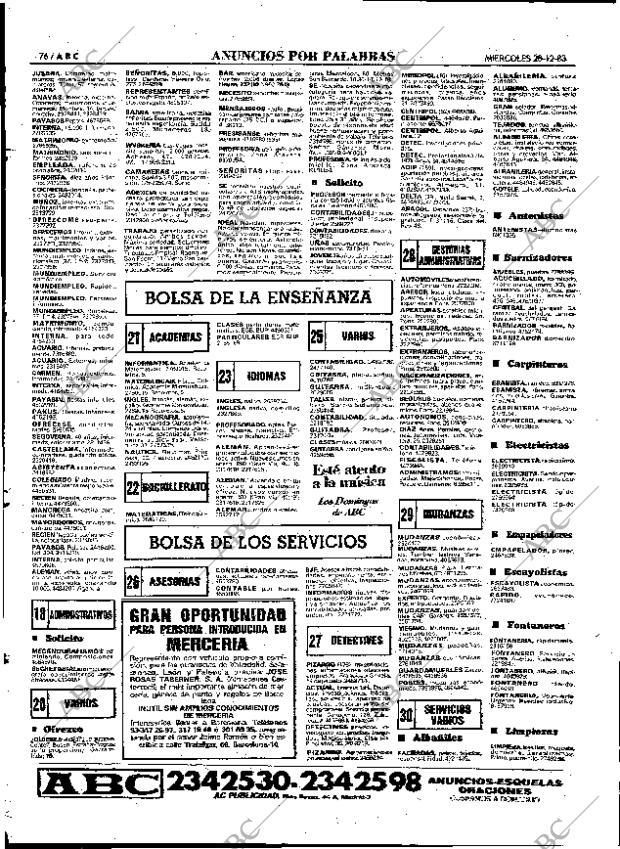 ABC MADRID 28-12-1983 página 76