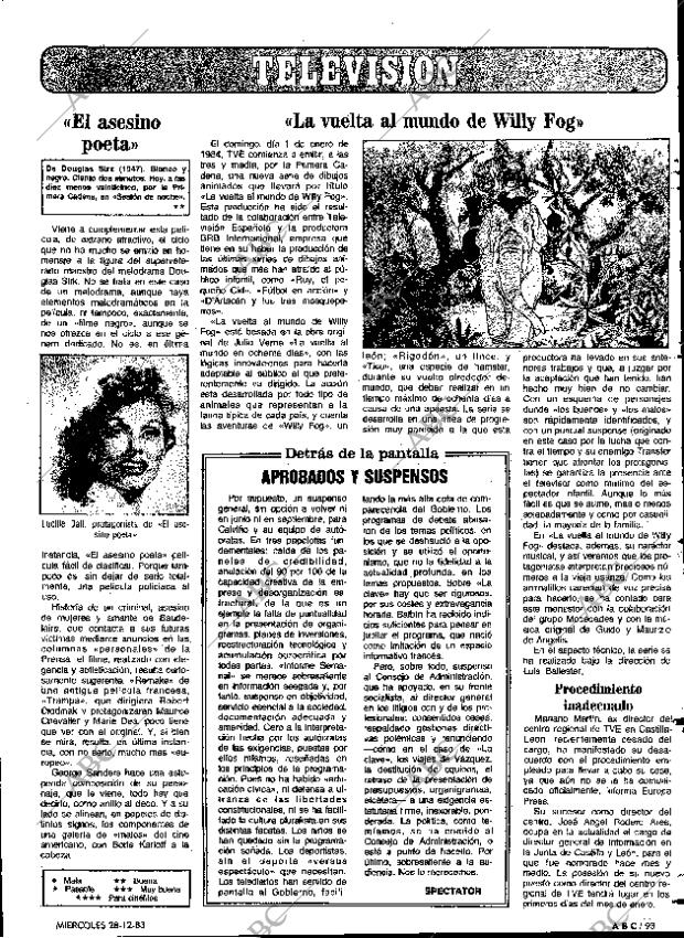 ABC MADRID 28-12-1983 página 93