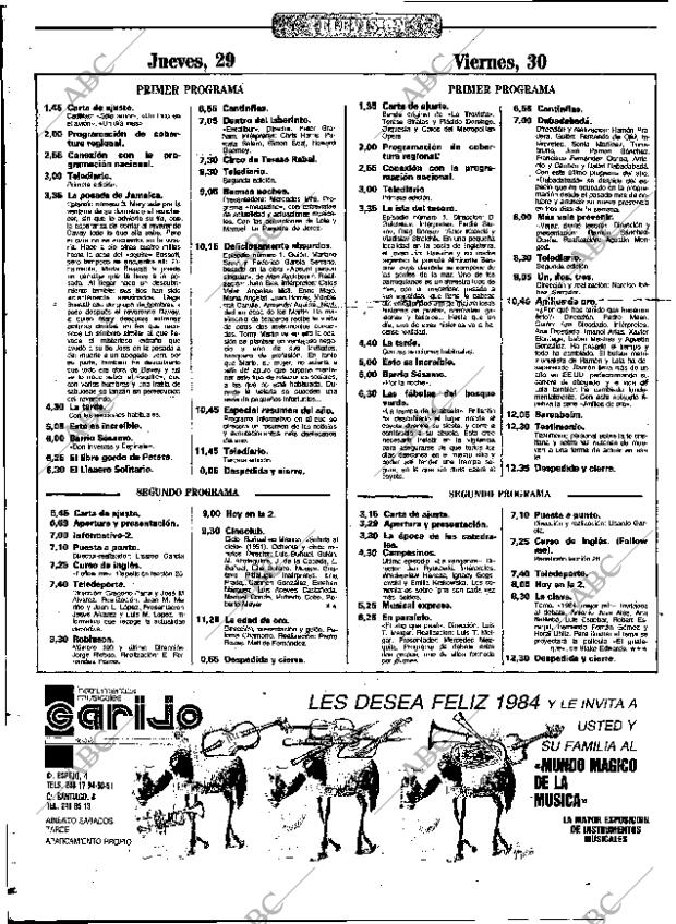 ABC MADRID 29-12-1983 página 102