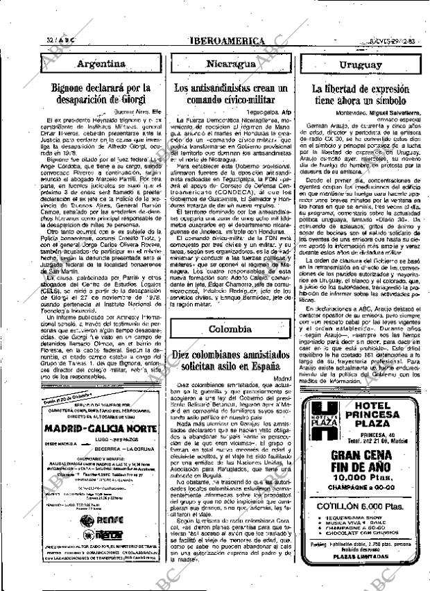 ABC MADRID 29-12-1983 página 32