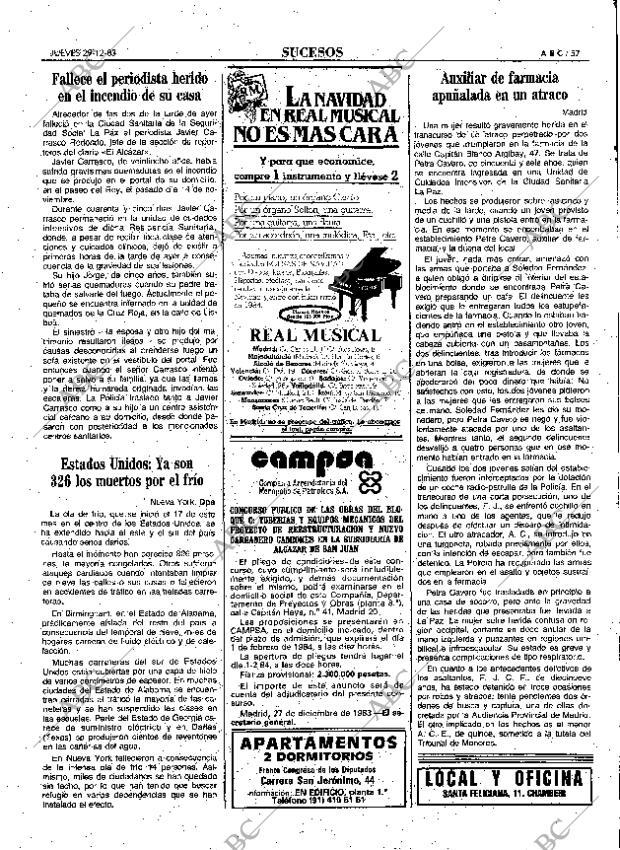 ABC MADRID 29-12-1983 página 57