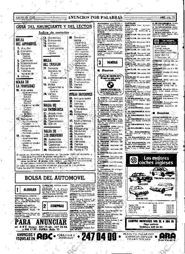 ABC MADRID 29-12-1983 página 75