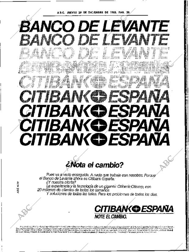 ABC SEVILLA 29-12-1983 página 38