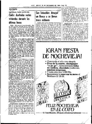 ABC SEVILLA 29-12-1983 página 47