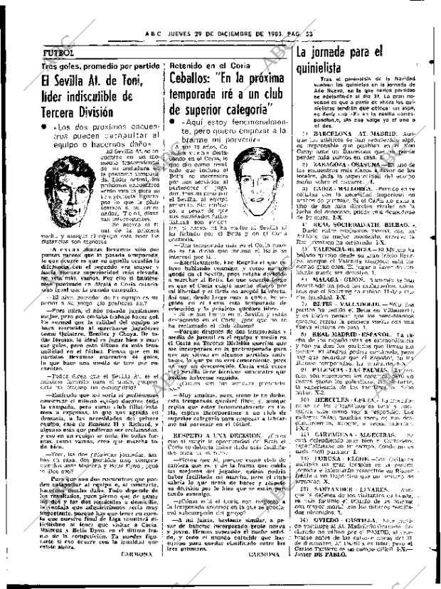 ABC SEVILLA 29-12-1983 página 53