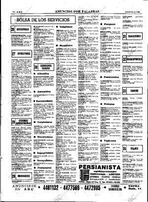 ABC MADRID 03-01-1984 página 72