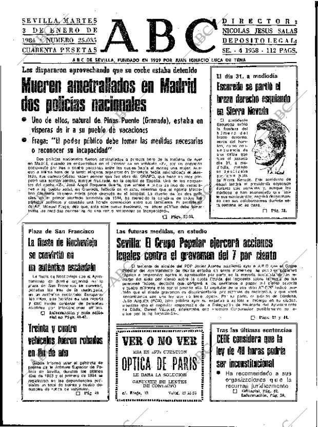 ABC SEVILLA 03-01-1984 página 21