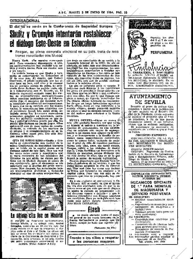ABC SEVILLA 03-01-1984 página 33