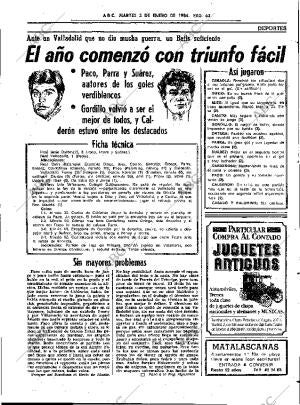 ABC SEVILLA 03-01-1984 página 63