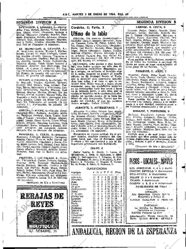 ABC SEVILLA 03-01-1984 página 69
