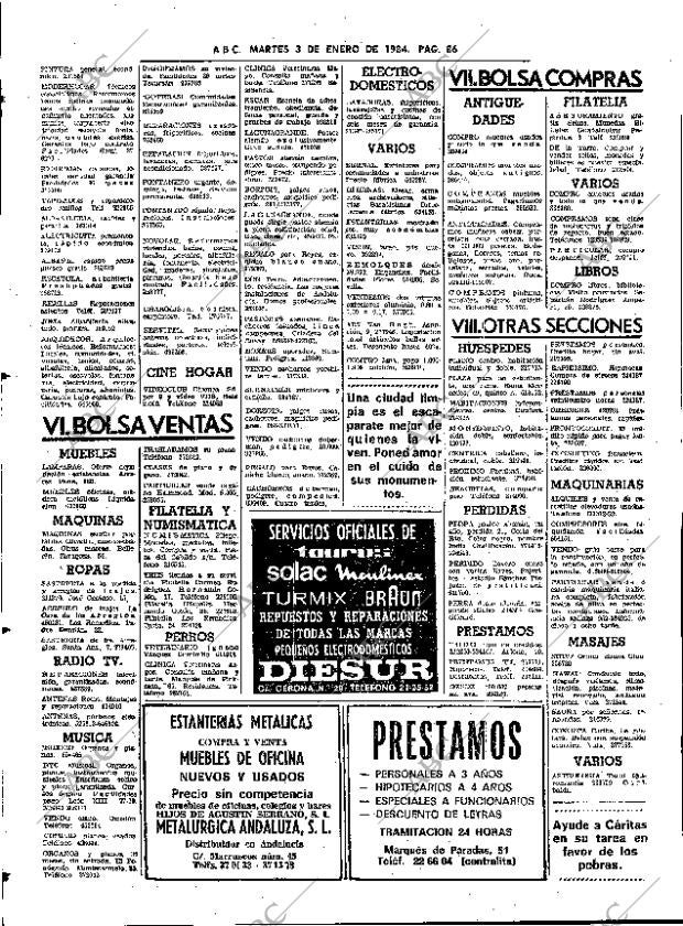 ABC SEVILLA 03-01-1984 página 86