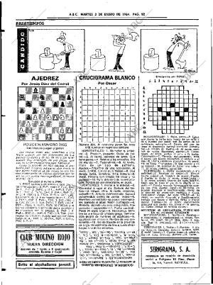ABC SEVILLA 03-01-1984 página 92