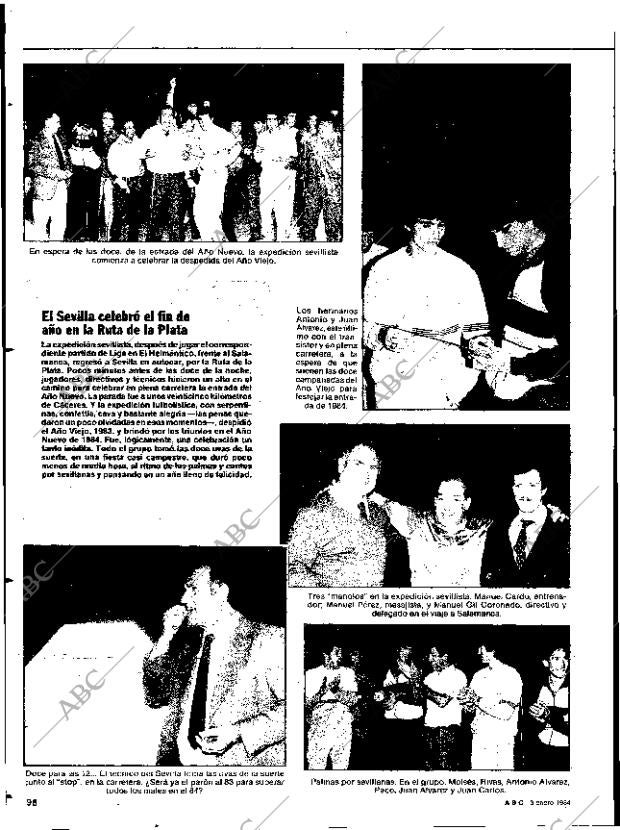 ABC SEVILLA 03-01-1984 página 98