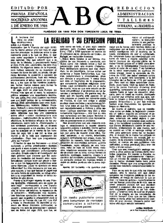 ABC MADRID 05-01-1984 página 3