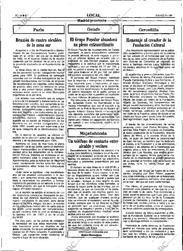 ABC MADRID 05-01-1984 página 30