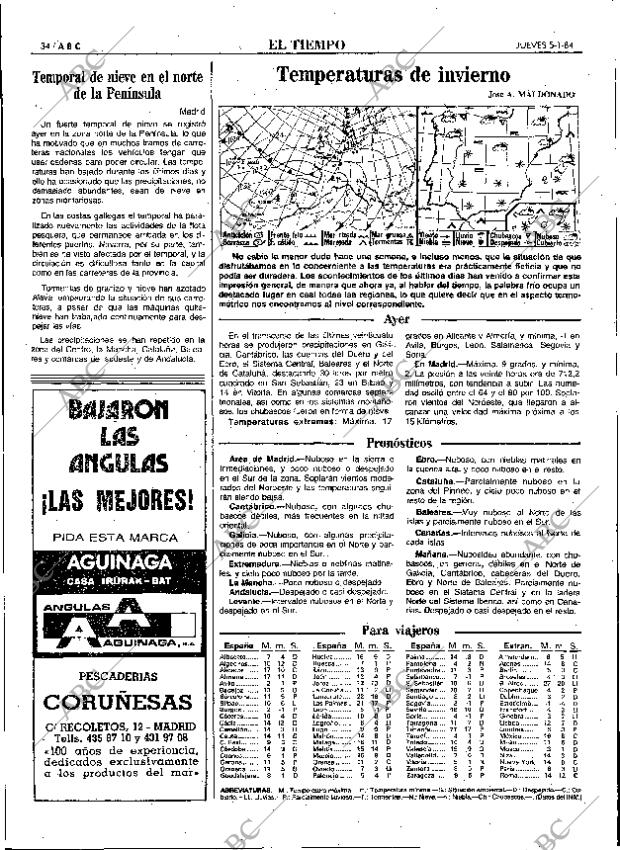 ABC MADRID 05-01-1984 página 34
