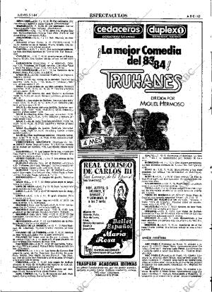 ABC MADRID 05-01-1984 página 63