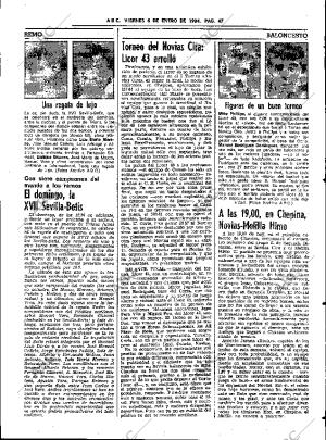 ABC SEVILLA 06-01-1984 página 47