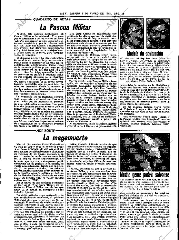 ABC SEVILLA 07-01-1984 página 16