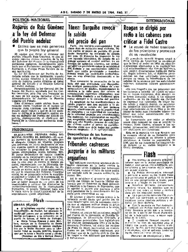 ABC SEVILLA 07-01-1984 página 21