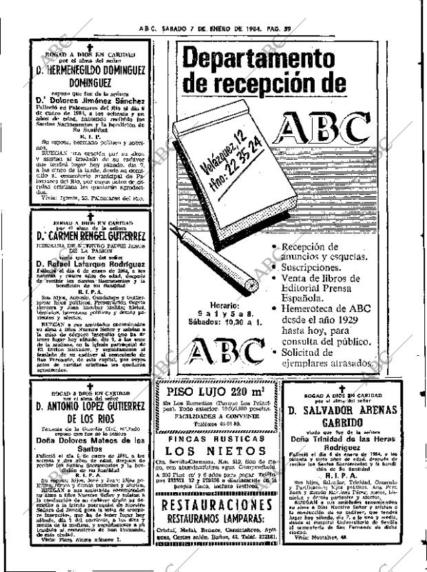 ABC SEVILLA 07-01-1984 página 59