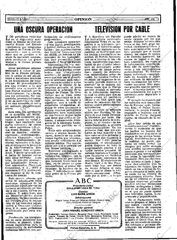 ABC MADRID 08-01-1984 página 15