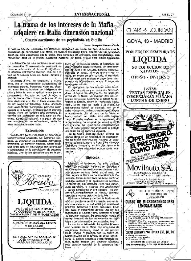 ABC MADRID 08-01-1984 página 27