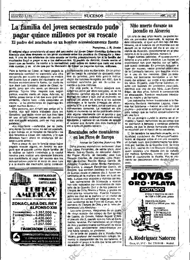 ABC MADRID 08-01-1984 página 49