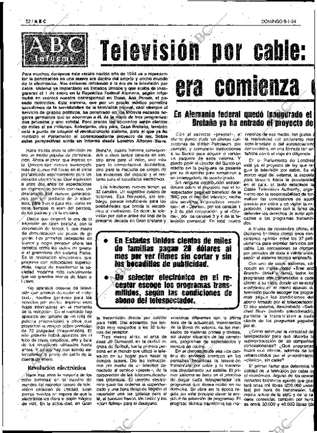 ABC MADRID 08-01-1984 página 52