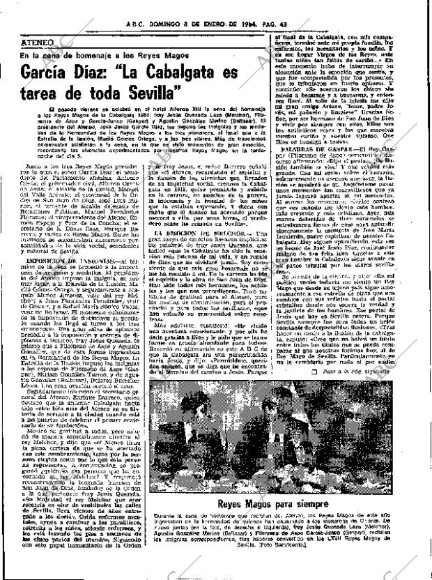 ABC SEVILLA 08-01-1984 página 43