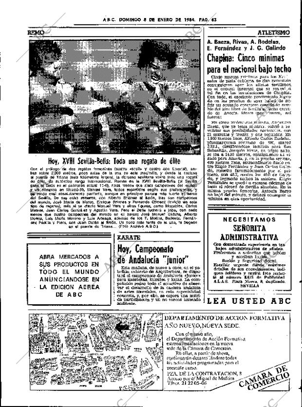 ABC SEVILLA 08-01-1984 página 63