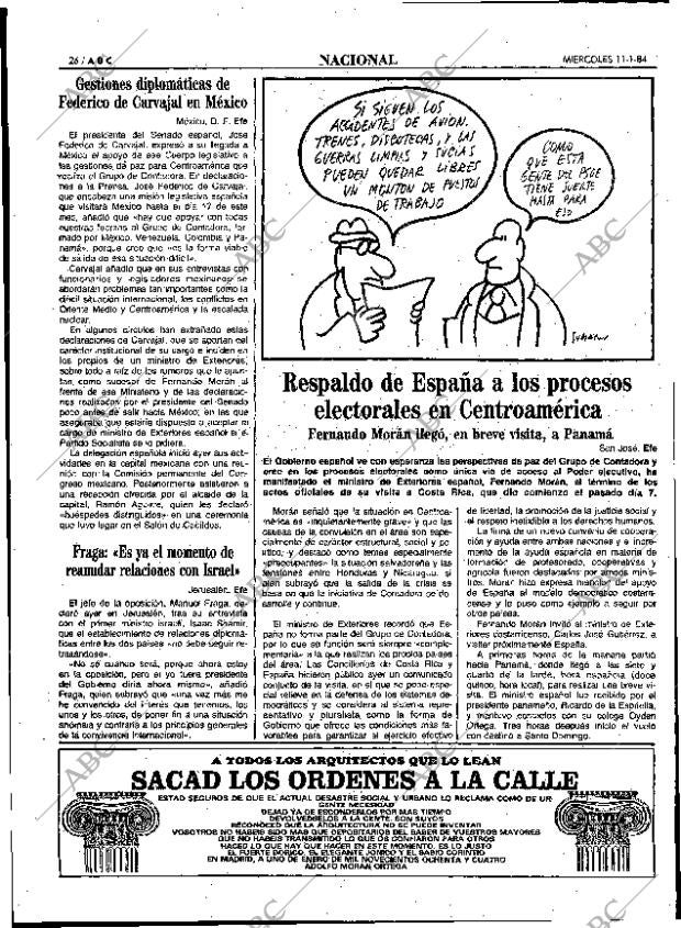 ABC MADRID 11-01-1984 página 26