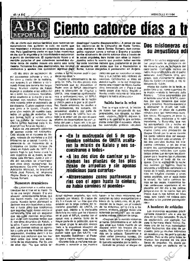 ABC MADRID 11-01-1984 página 48