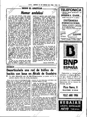 ABC SEVILLA 12-01-1984 página 33