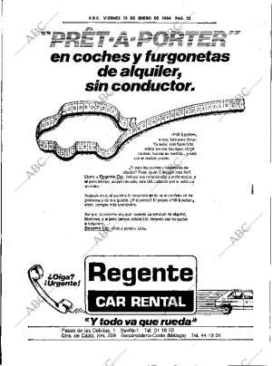 ABC SEVILLA 13-01-1984 página 22
