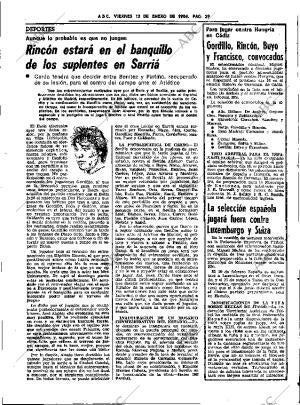 ABC SEVILLA 13-01-1984 página 39