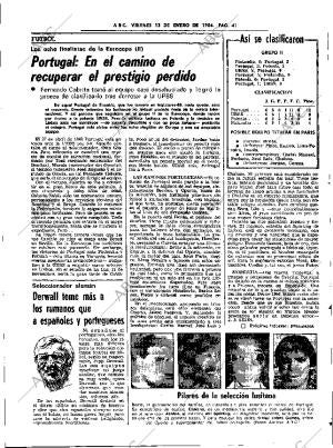 ABC SEVILLA 13-01-1984 página 41