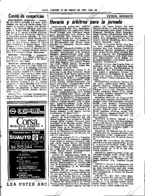 ABC SEVILLA 13-01-1984 página 42