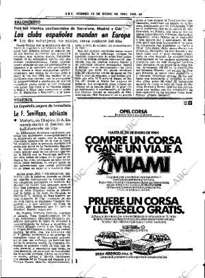 ABC SEVILLA 13-01-1984 página 43