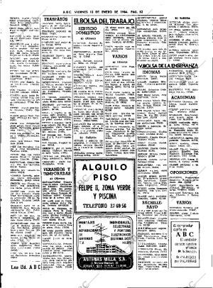 ABC SEVILLA 13-01-1984 página 52