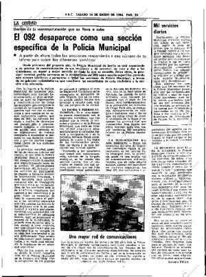 ABC SEVILLA 14-01-1984 página 33