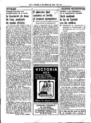 ABC SEVILLA 14-01-1984 página 38