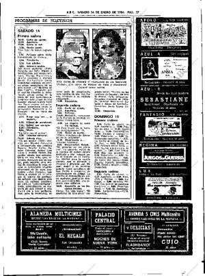 ABC SEVILLA 14-01-1984 página 57