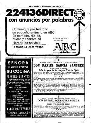 ABC SEVILLA 14-01-1984 página 69