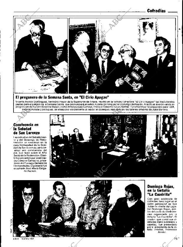 ABC SEVILLA 14-01-1984 página 75